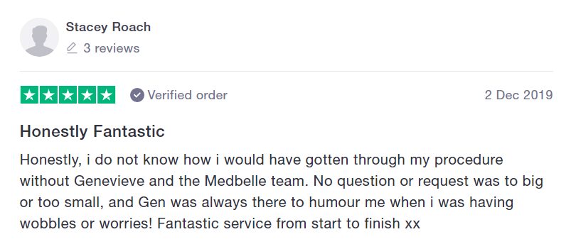 Medbelle Reviews - Stacey
